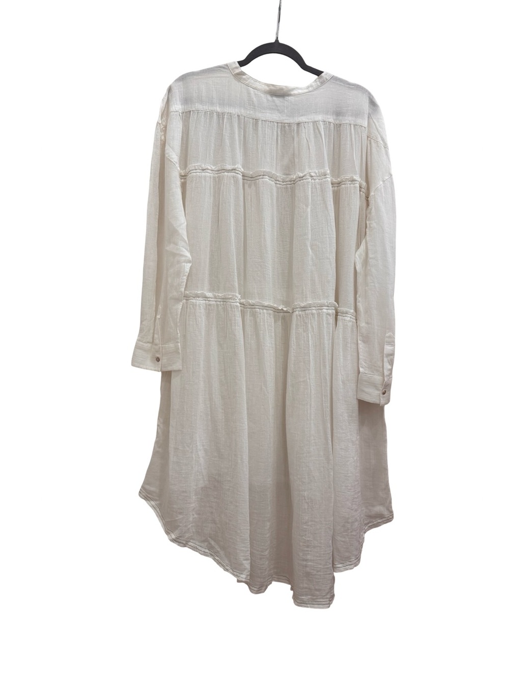 Sundance Off-White Cotton Gauze Blouse - Picture 3 of 8